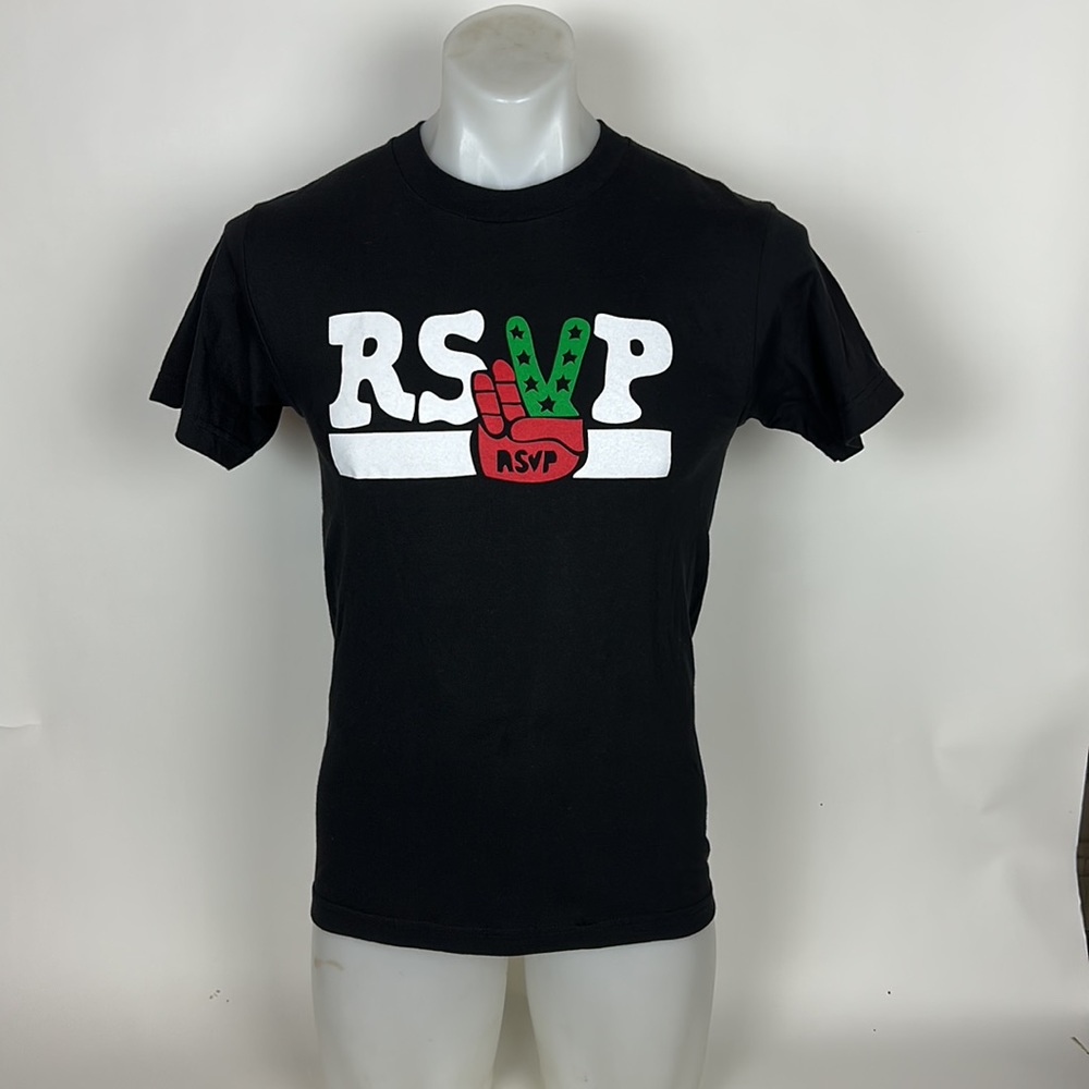 RSVP Know Justice Know Peace Spellout T-shirt Men’s Small